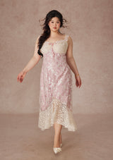 Curve&Plus Floral Vine Fairy Shoes Dress