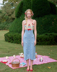 Christmas Berry Carol knit dress