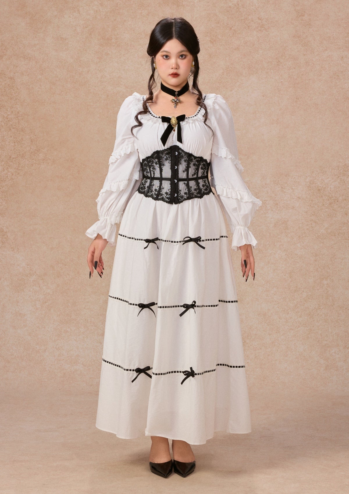 Curve&Plus Ghost Carol Corset (underbust)
