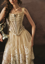 Holy Golden Chalice Corset