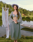 Turquoise Siren Corset Dress