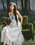 Kristallgartenkleid