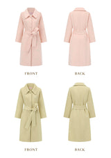 (US Exclusive)Blushy Wasabi Coat