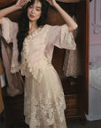Pink Mist Drachen-Cardigan