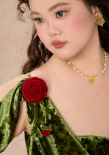 Curve & Plus Greenwood Rose Metamorphosis Dress