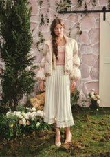 Berry Yogurt Knit Skirt