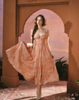 Sonnenblumenfeld-Kleid