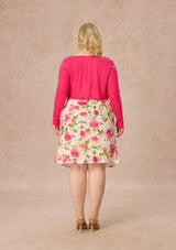 Curve&Plus Corn Poppy Cardigan