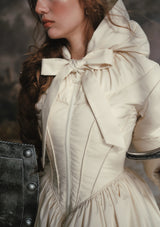 Black&White Warrior Down Coat (White)