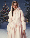 "Little Pink Riding Hood" Down Coat