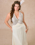Curve&Plus Silver Light Serenade Dress