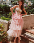 Entwined in Bloom Corset Dress