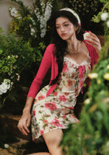 Corn Poppy Cardigan