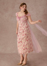 Curve&Plus Floral Disc Fairy Corset Dress