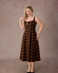 Curve&Plus Tartan Majesty Maxi Dress