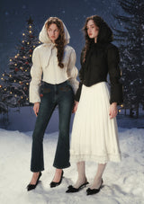 "Little Black Warrior"Down Jacket