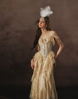 Golden Veil Valkyrie Corset Dress