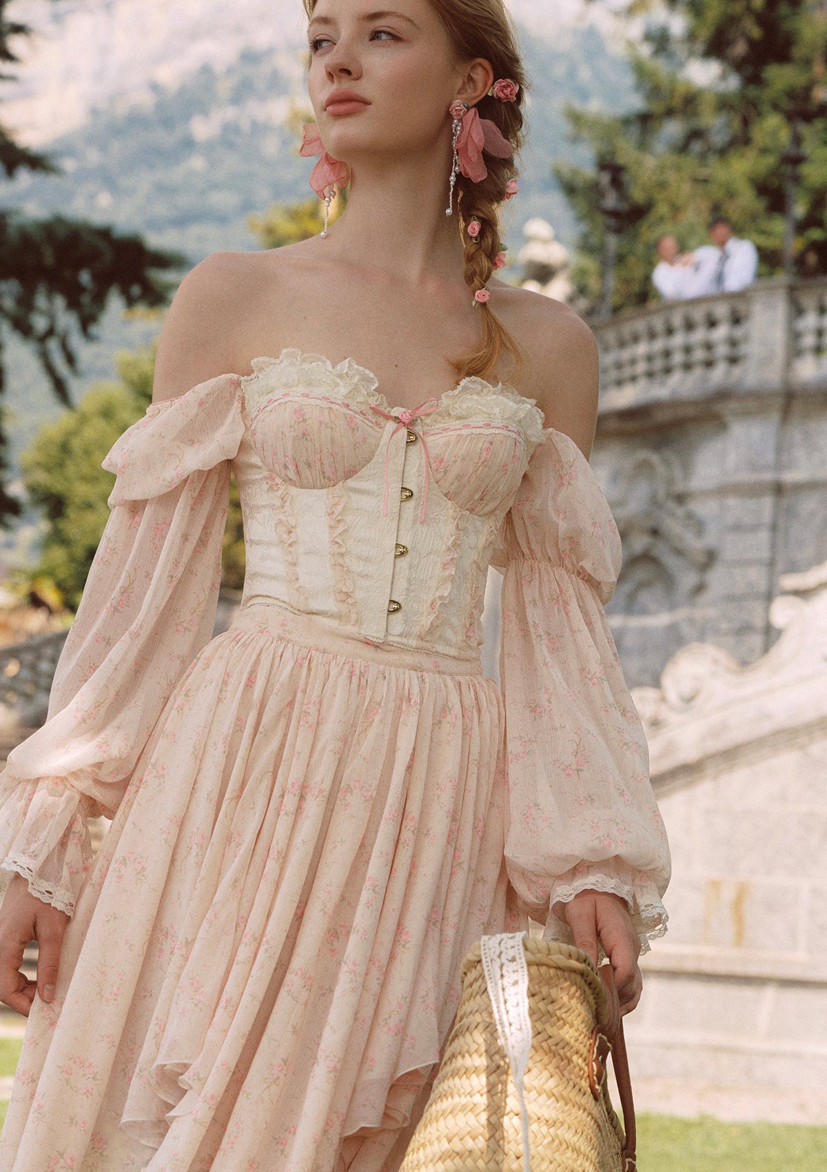 Girl Floral Notes Corset