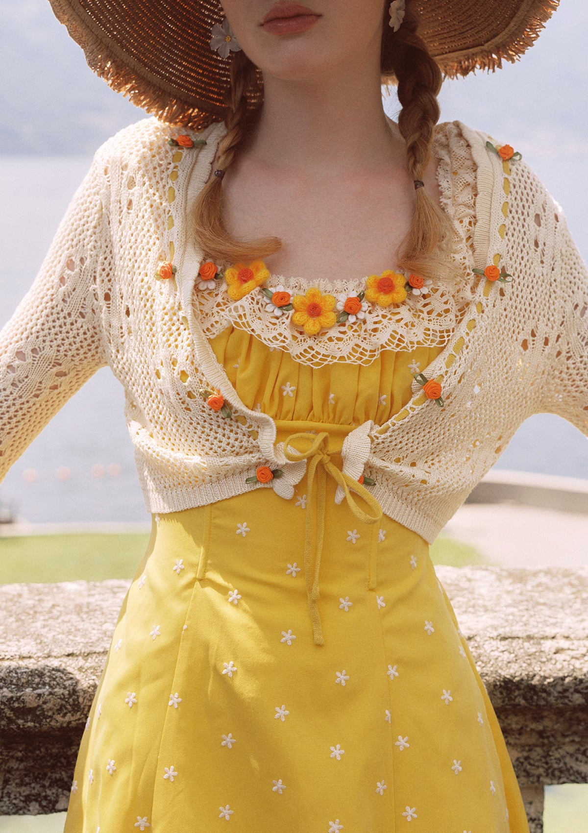Little Orange Cardigan – LaceMade