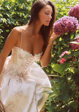 Love Flower Notes Corset Dress