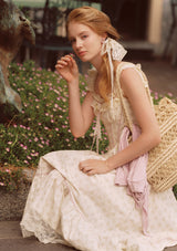 Cream Clove Corset Dress