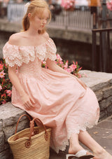 Pink Champagne Corset Dress