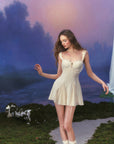 Lacemade classy white dress - versatile day to night look