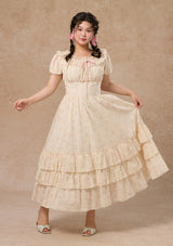 Curve&Plus Flower&Poetry Corset Dress