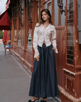 Blues Nocturne Weite Jeans