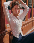 French Milk Foam Shirt