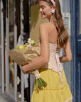Gilded Flower Poem Corset