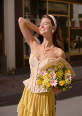 Gilded Flower Poem Corset