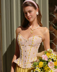 Gilded Flower Poem Corset