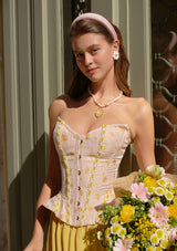 Gilded Flower Poem Corset