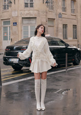 Moonlight Handwriting Knit Cardigan