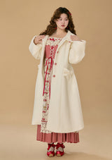 (US Exclusive)Curve & Plus Strawberry Senior Alumnael Coat