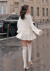 Moonlight Handwriting Knit Cardigan