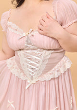 Curve & Plus Pink Mist Fairy Dress