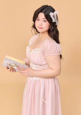 Curve & Plus Pink Mist Fairy Dress