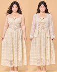 Curve & Plus Jasmine's Dream Net Corset