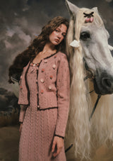 Floral Juliette Knitted Dress