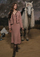 Floral Juliette Knitted Dress