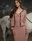 Floral Juliette Knitted Dress