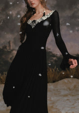 Symphony of Blossom Knit Dress