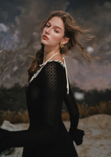 Symphony of Blossom Knit Dress