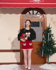 Curve & Plus Berry Brownie Hoodie