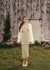 Green Chanson Knit Dress