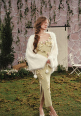 Green Chanson Knit Dress