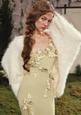 Green Chanson Knit Dress