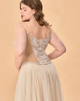 Curve & Plus "White Moon, Weaving Dreams" Corset